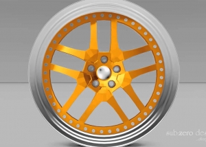 Car Rim Product Demonstration Animation